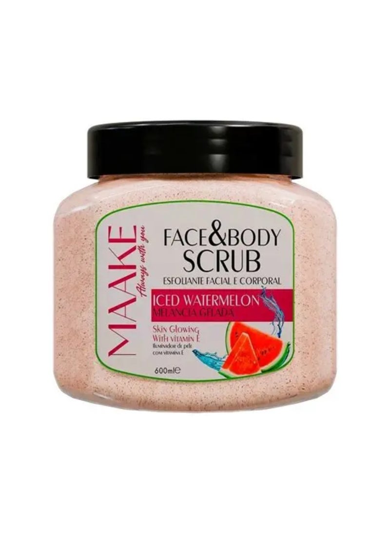 Iced Watermelon Face & Body Scrub 600ML