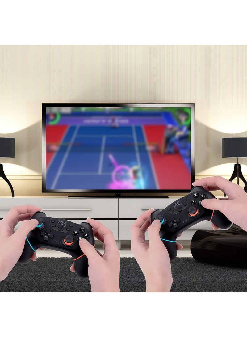 Lurette Upgraded Wireless Controller for Switch/Lite/OLED/Switch 2 Pro Controller for Switch Remote Joystick Gamepad Supports Wake up, Gyro Axis, Turbo, Dual Vibration and Screenshot Function - Image 5
