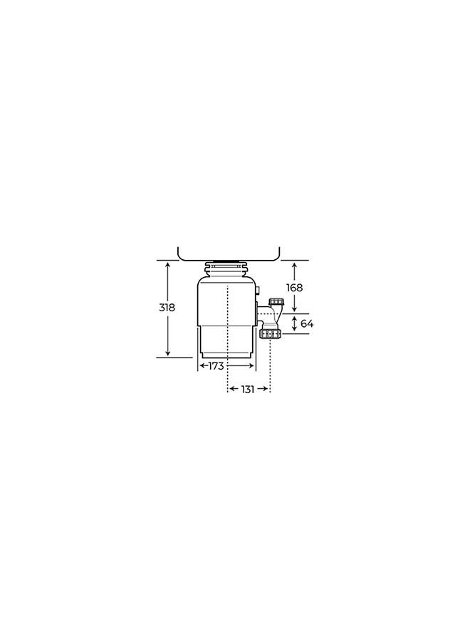 TEKA TR 550 Waste Grinder stainless steel - Image 3