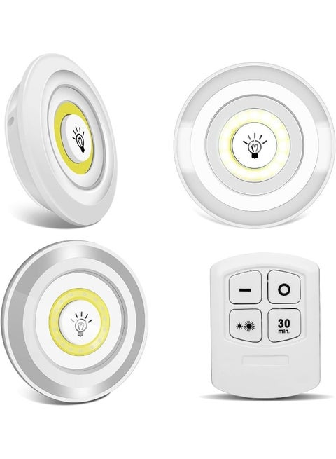 أضواء باك LED MOMENT 3 قطع مع جهاز تحكم عن بعد