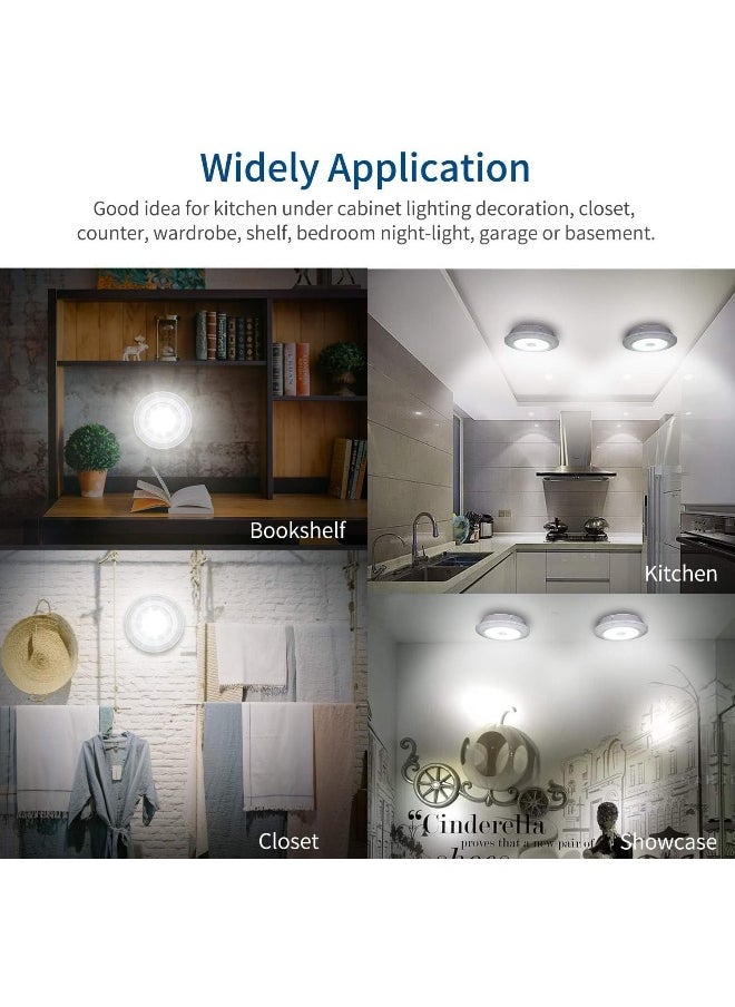 MOMENT MOMENT 3PCS LED Puck Lights with Remote Control  - Image 5