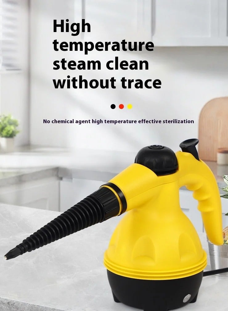 BICCHOO Portable Handheld Steam Cleaner 1000w Multifunctional High Temperature With 9 Pieces Accessories Suitable For Kitchen Sofa Bathroom Window - Image 3