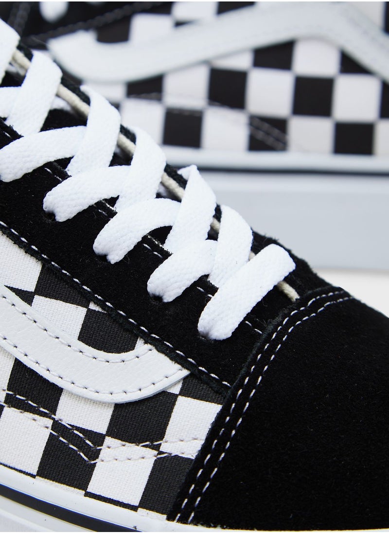VANS - Checkerboard Old Skool Platform - Image 1
