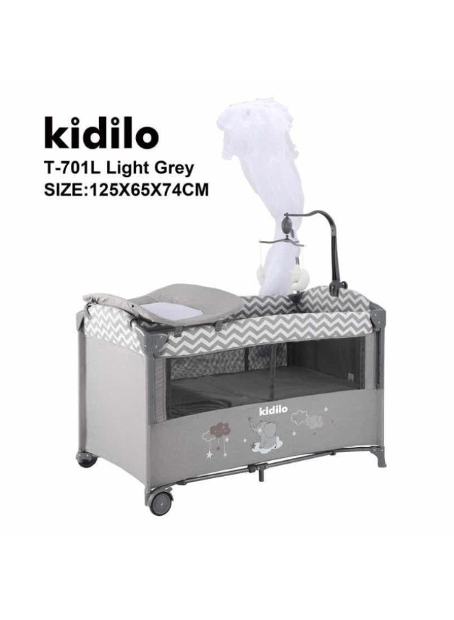 سرير أطفال كيديلو T-701L