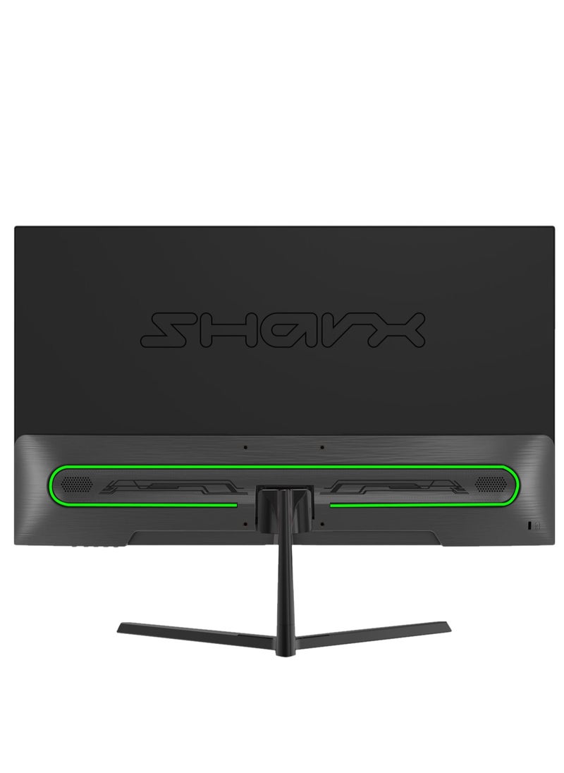 null - شاشة الألعاب شاركس 24" (24F120I)، معدل تحديث 120 هرتز بتقنية OD، زمن استجابة 1 مللي ثانية (MPRT)، شاشة IPS، دقة FHD، 2 مدخل HDMI، قاعدة ثابتة، دعم تقنية Free Sync، ومتوافقة مع G-Sync. - Image 1