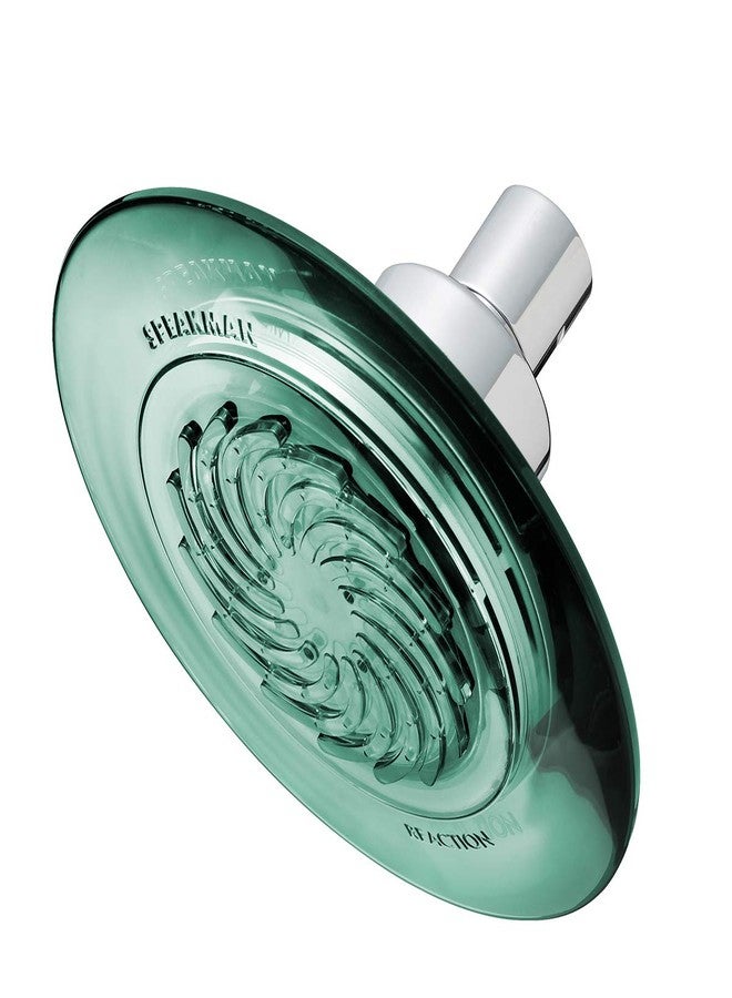 Speakman S-4001-E2 Reaction Fixed 2.0 GPM Shower Head, Jade Green - Image 1
