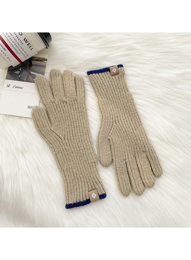 Solid Knit Gloves