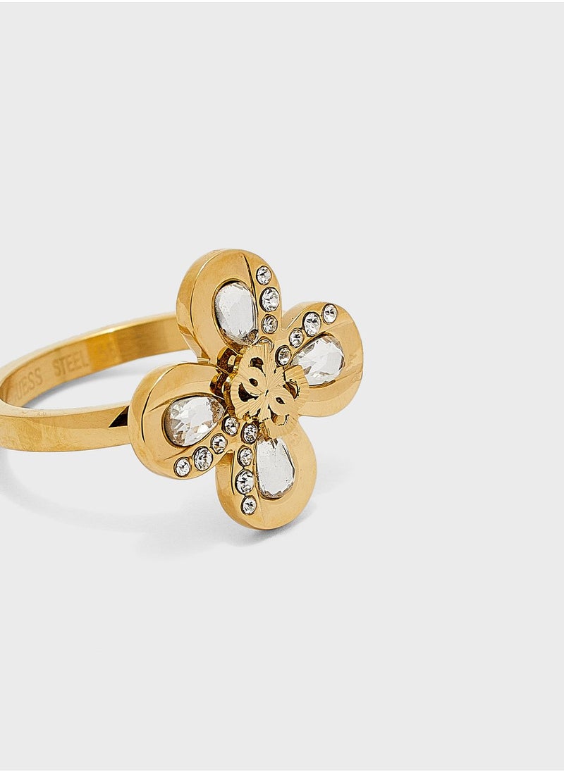 GUESS 4G Flower Ring  - Image 3