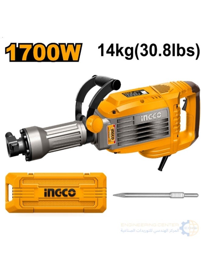 إنجكو هيلتي (شاكوش) تكسير 14 كيلو 1700 وات انكو PDB170068