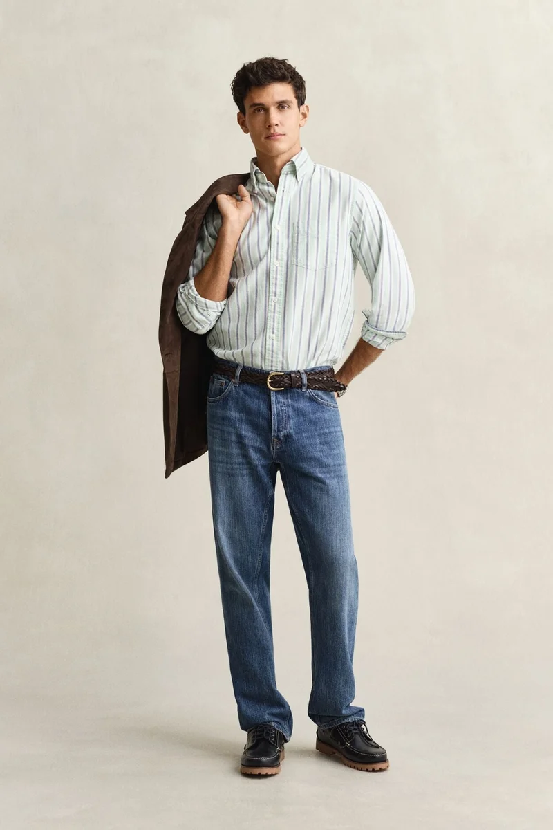 GANT  Regular Archive Oxford Stripe Shirt for Men | Best Price UAE