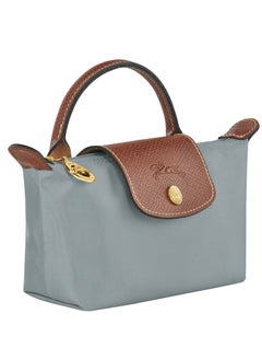 Longchamp Women's Mini Makeup Bag, Handbag, Shoulder Bag Steel Grey Classic  - Image 5