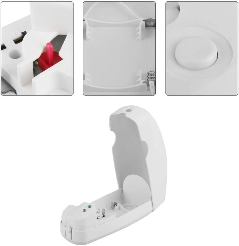 klarako Wall-Mounted Automatic Adjustable White Aerosol Dispenser Air Freshener Fragrance Sprayer for Bathroom Hotel - Image 2