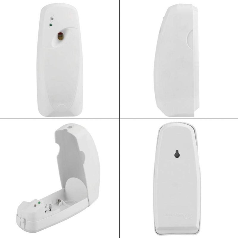 klarako Wall-Mounted Automatic Adjustable White Aerosol Dispenser Air Freshener Fragrance Sprayer for Bathroom Hotel - Image 1