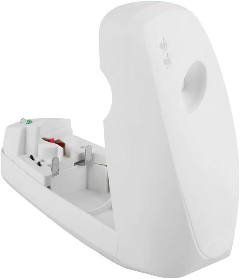 klarako Wall-Mounted Automatic Adjustable White Aerosol Dispenser Air Freshener Fragrance Sprayer for Bathroom Hotel - Image 4