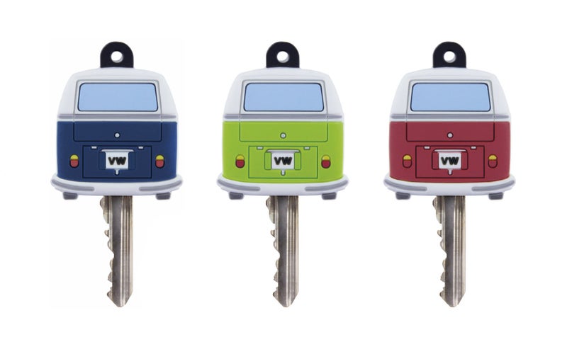 BRISA VW Collection - Volkswagen Key Cover Caps for Identifying Keys in T1 Bus Design (3-Piece Set) - Image 2