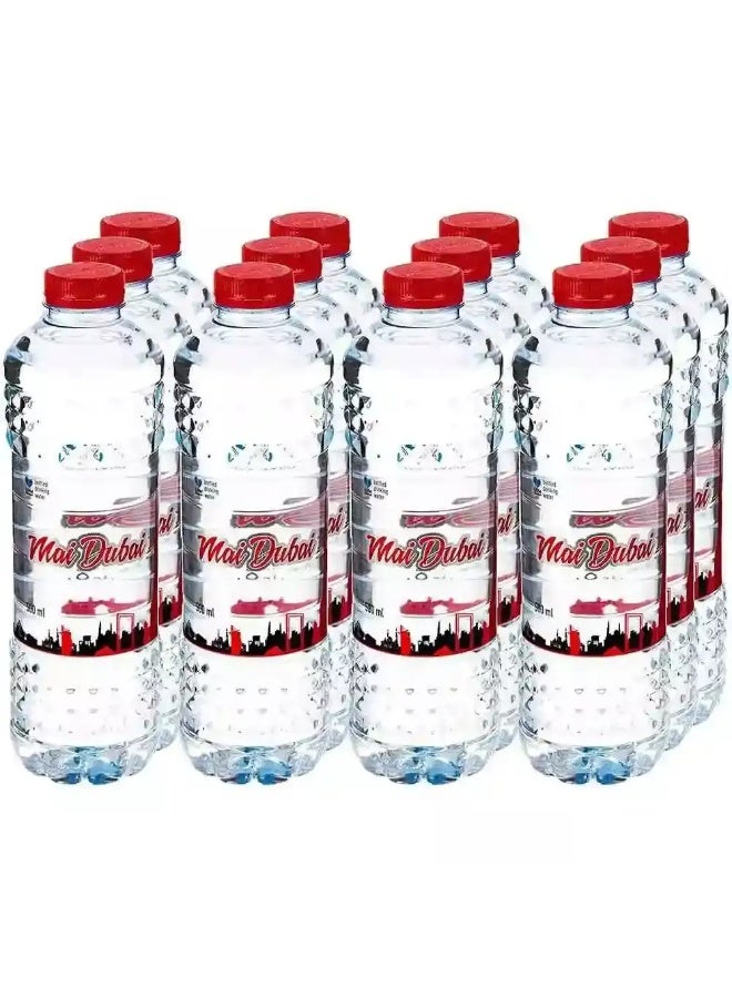 Mai Dubai مياه ماي دبي المعبأة، عبوة من 12×500 مل - Image 2
