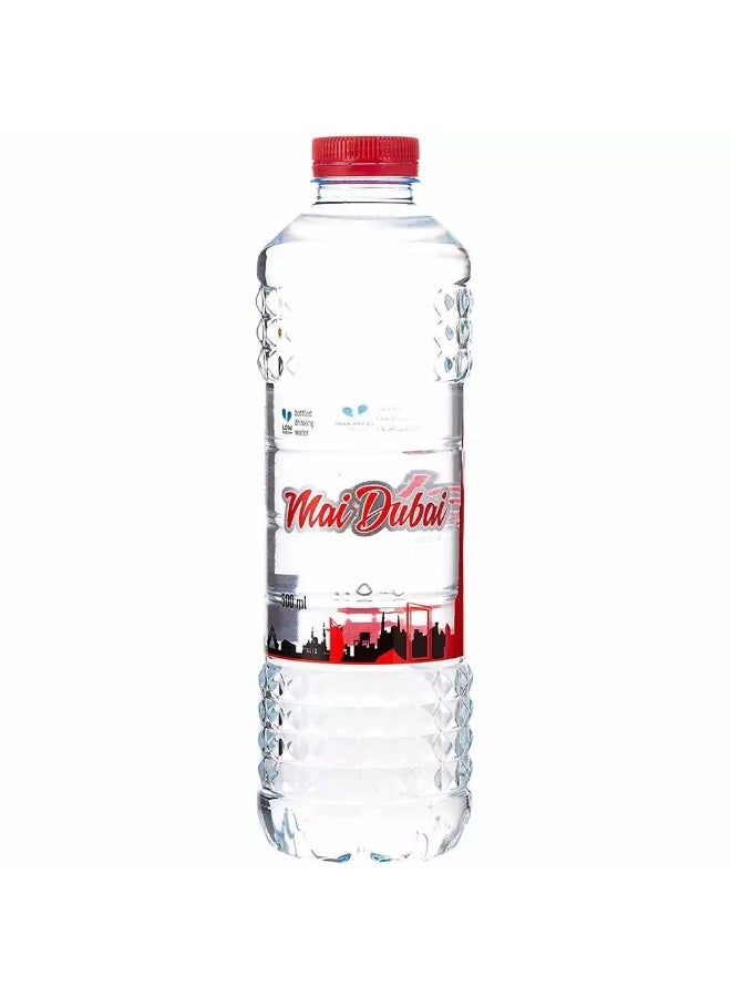 Mai Dubai مياه ماي دبي المعبأة، عبوة من 12×500 مل - Image 3