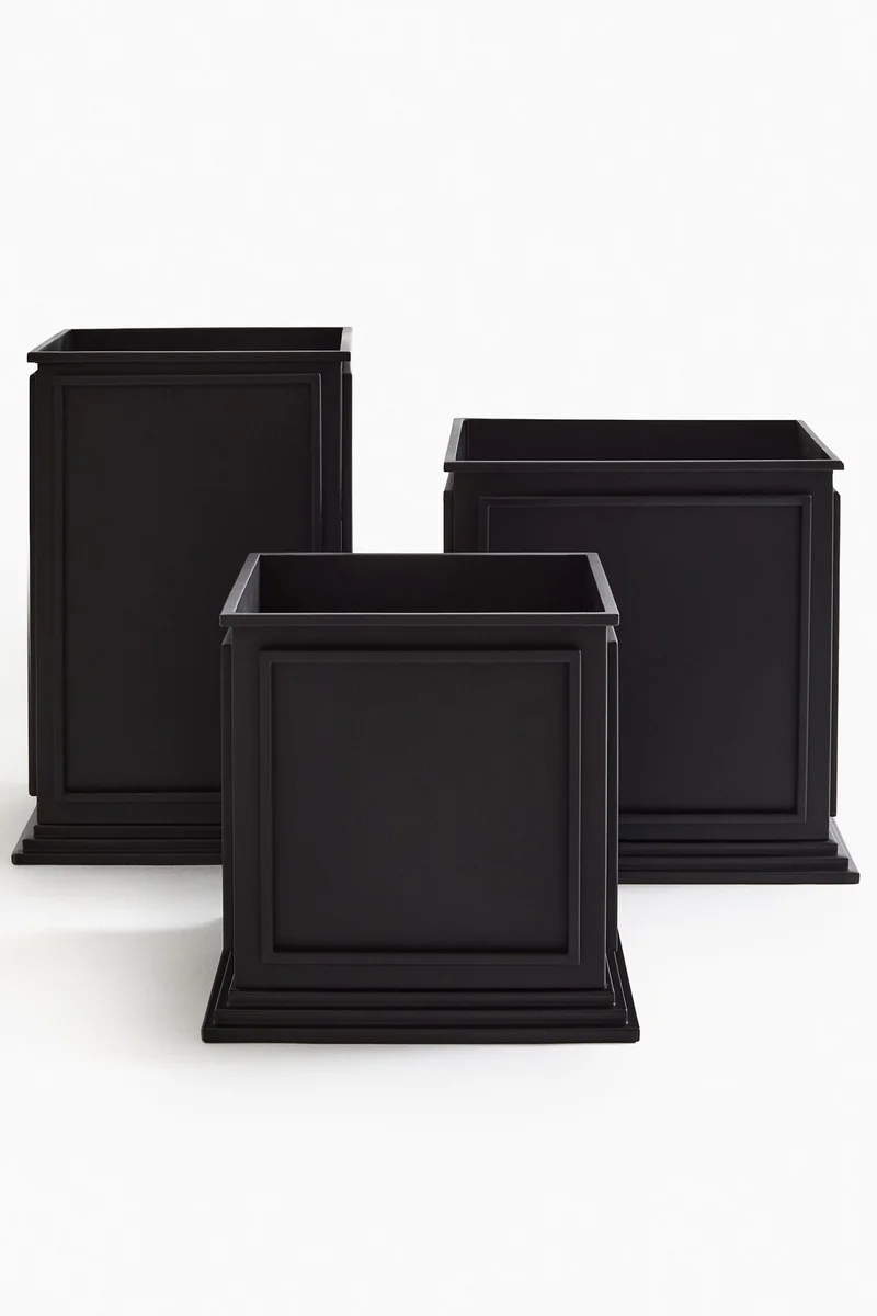 H&M Metal plant pot