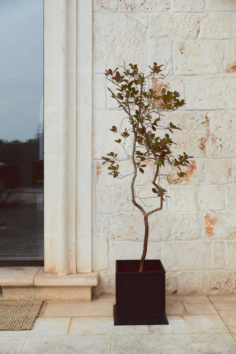 H&M Metal plant pot