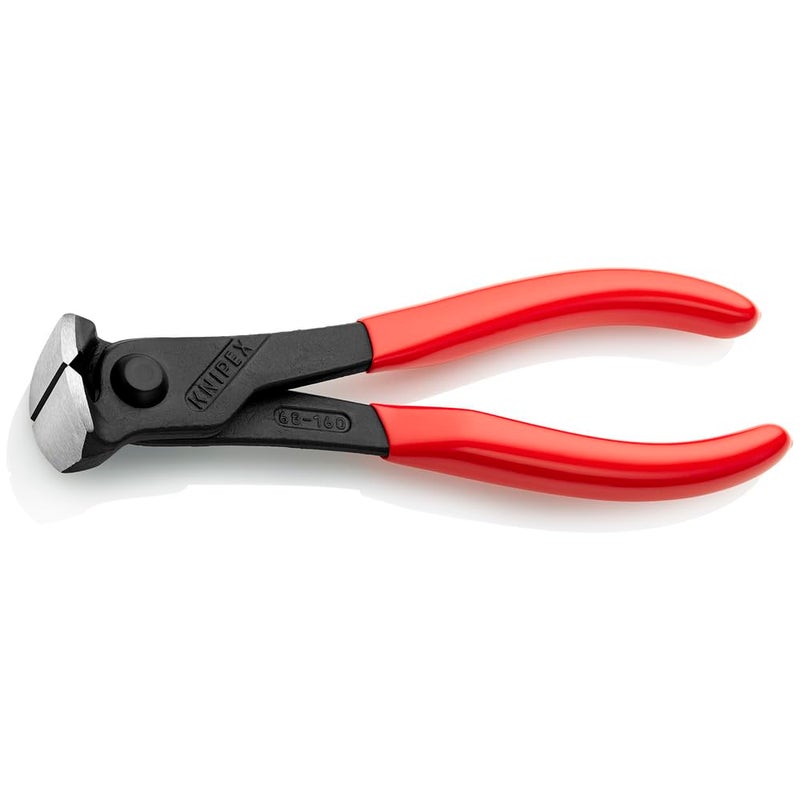KNIPEX كماشة قطع نهاية كنيبيكس، حمراء وفضية - Image 1