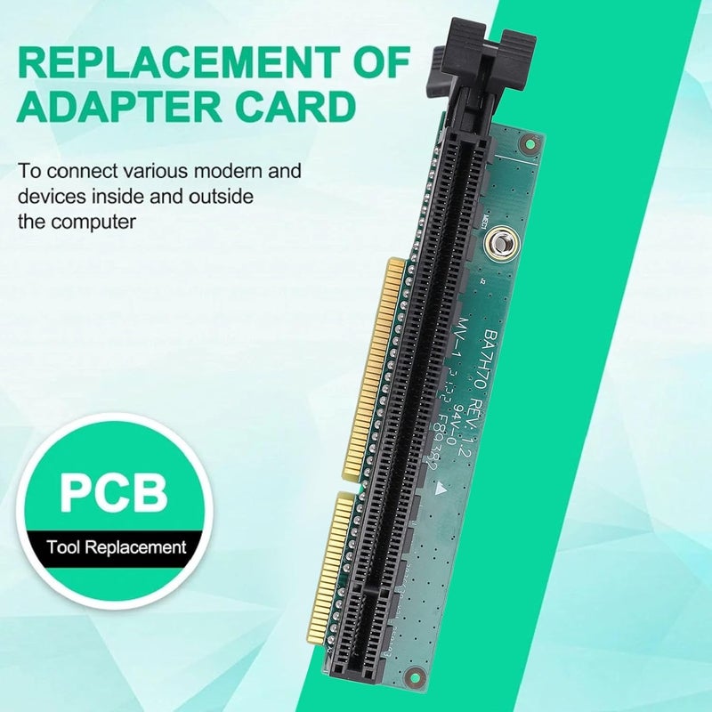 Elegant practical multi-option build Zunate PCI E 16X Graphics Card Adapter for ThinkCentre M920q M920x M910x M720q P330 Tiny5 Series, 01AJ940 Riser Expansion Board with 4 Port NIC Support (with Back Plate) Leakproof sealed Market demand focused build Gulf market standard build Multi-demand satisfied design Multi item matching Permanent & temporary usable Individual & group usable Multi-demand compliant quality Main road full logistics cover Market aligned local stock All climate suitability Simple multifunctional build General purpose design Easy assemble Light durable upgraded substance Global easy assemble picks Global assorted color picks Temp fluctuation resistant crafted quality Low maintenance Heat insulation layer Intra-city fast distribution Instant order available stock Integrated local logistics Elegant appearance - Image 4