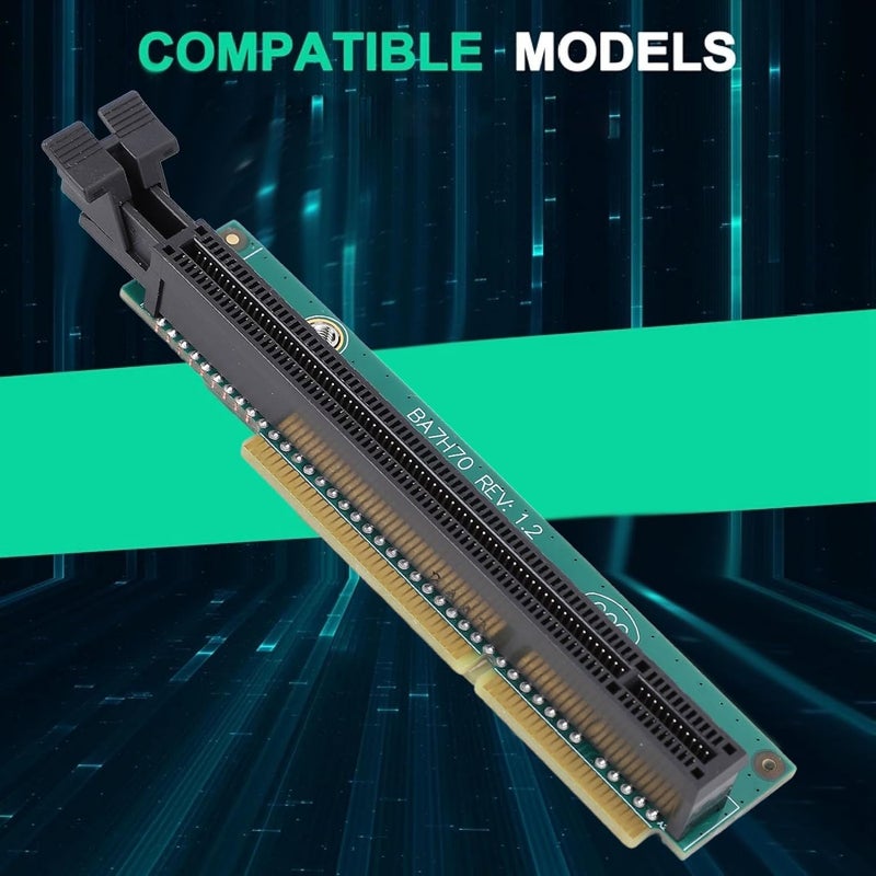 Elegant practical multi-option build Zunate PCI E 16X Graphics Card Adapter for ThinkCentre M920q M920x M910x M720q P330 Tiny5 Series, 01AJ940 Riser Expansion Board with 4 Port NIC Support (with Back Plate) Leakproof sealed Market demand focused build Gulf market standard build Multi-demand satisfied design Multi item matching Permanent & temporary usable Individual & group usable Multi-demand compliant quality Main road full logistics cover Market aligned local stock All climate suitability Simple multifunctional build General purpose design Easy assemble Light durable upgraded substance Global easy assemble picks Global assorted color picks Temp fluctuation resistant crafted quality Low maintenance Heat insulation layer Intra-city fast distribution Instant order available stock Integrated local logistics Elegant appearance - Image 5