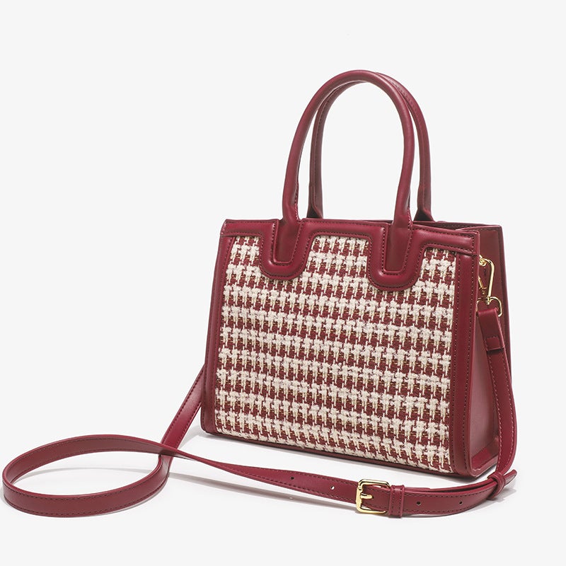 Exquisite, Simple And Light Luxury Handbag, Trendy And Fashionable Word Bird Pattern Tote Bag, New Large-Capacity Bridal Versatile Women'S Bag - Image 3