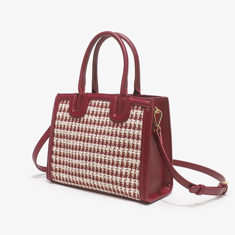 Exquisite, Simple And Light Luxury Handbag, Trendy And Fashionable Word Bird Pattern Tote Bag, New Large-Capacity Bridal Versatile Women'S Bag - Image 4