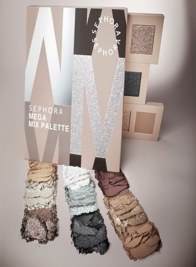 سيفورا باليت ظلال العيون ميجا ميكس من مجموعة سيفورا   كريم بلا خوف كول نود 7.3 جرام - Image 4