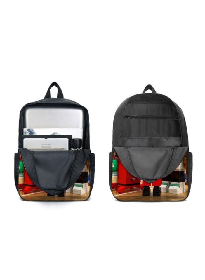 The latest universal cartoon new three-piece schoolbag (for students, teenagers, children) - 641  - Image 4