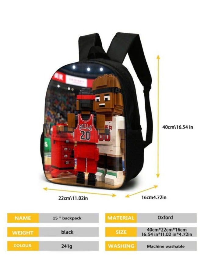 The latest universal cartoon new three-piece schoolbag (for students, teenagers, children) - 641  - Image 5
