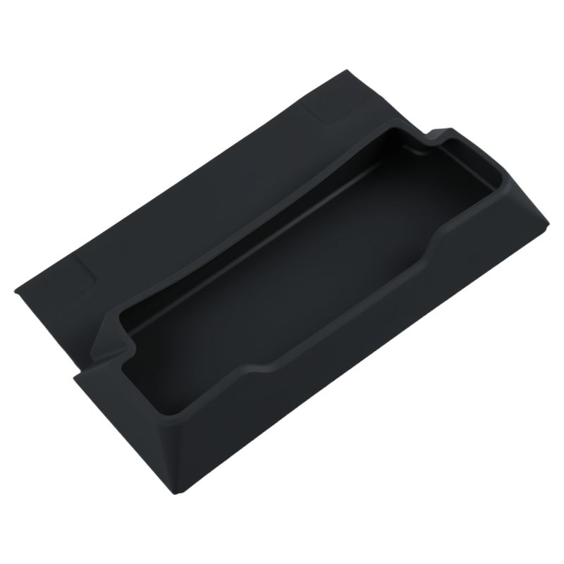 frani Center Console Sunglasses Holder/Key Holder Storage Box for Tesla Model Y Juniper 2025-2027/Tesla 3 Highland 2024-2027(Standard/Premium/Performance) Black - Image 1