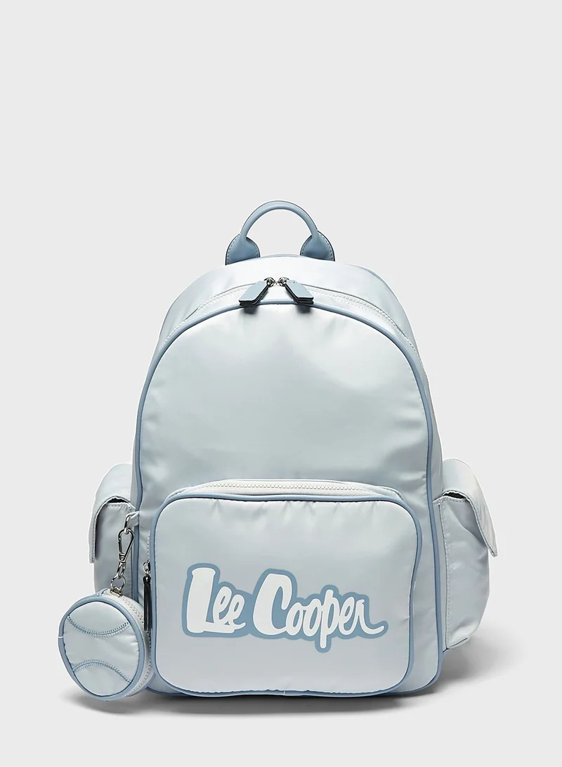 Lee Cooper Top Handle Logo Backpack