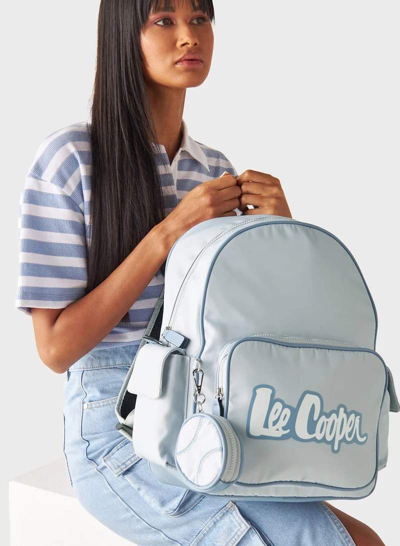 Lee Cooper Top Handle Logo Backpack