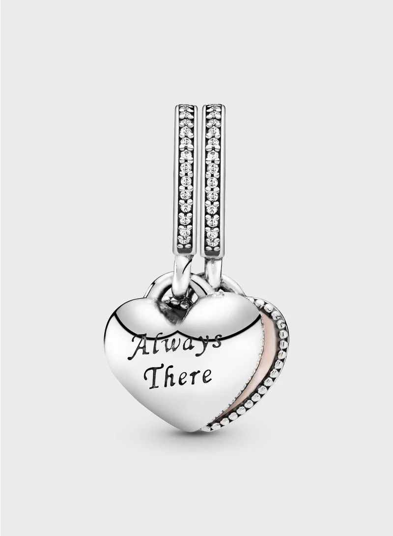 PANDORA Always There Heart Dangle Charm
