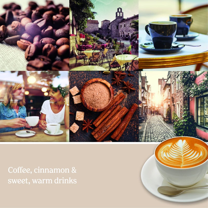 Yankee Candle Café al Fresco Scented, Classic 22oz Large Jar Single Wick Candle, Over 110 Hours of Burn Time - Image 2