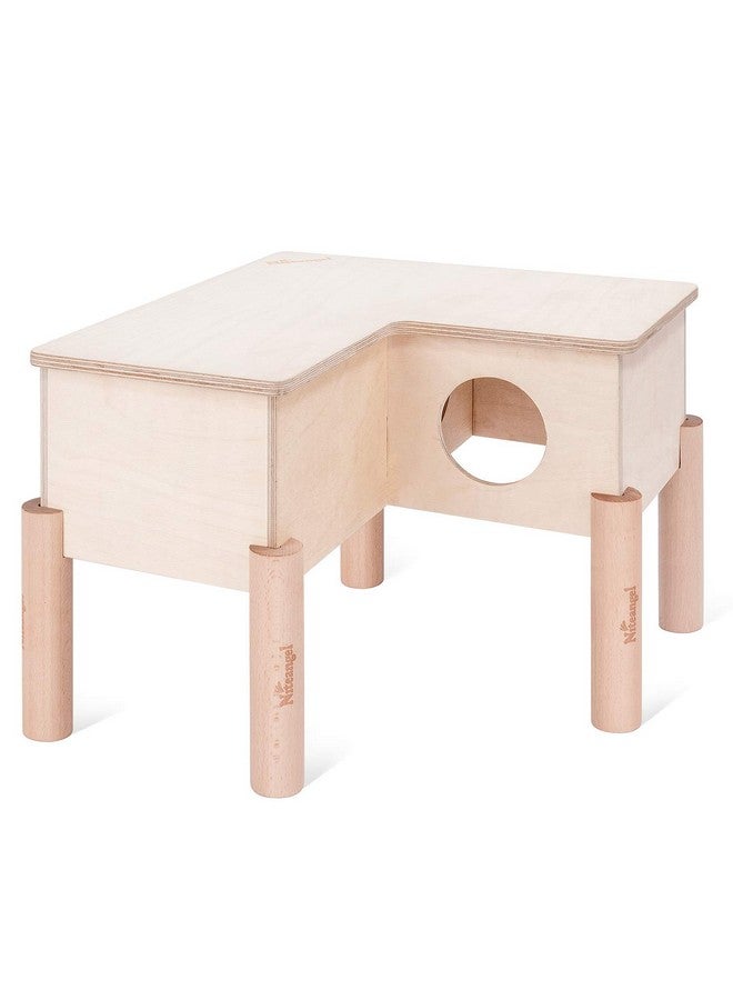 Niteangel Set of Beech Stilts for Elevating & Safely Setting Multi-Chamber Series Maze House (Set of 5 Stilts (5.9'' H)) - Image 2