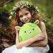 Gudisi Avocado Cow Plush Toy Pillow Cute Stuffed Animal Soft Plushie Doll Gift for Kids Boys Girls Green 8 inch - Image 2