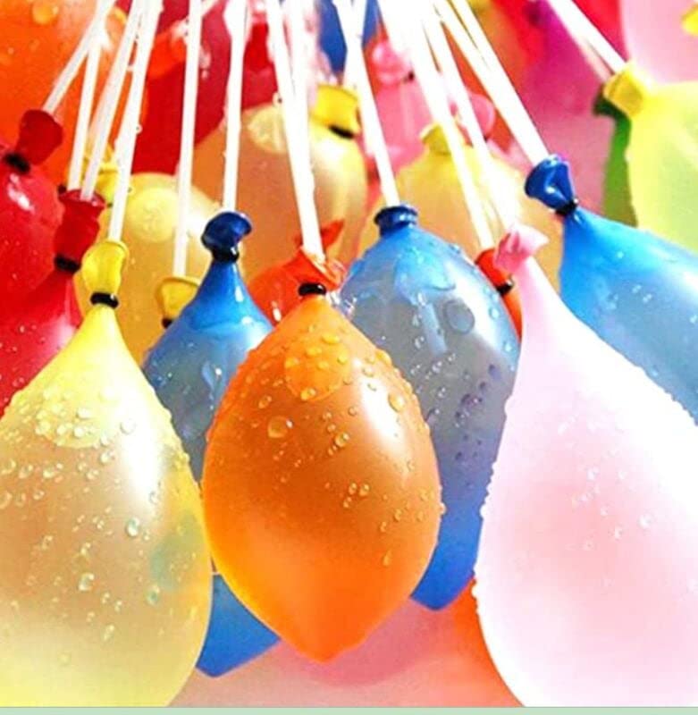 Webelkart Rubber Premium Holi Water Balloon Pack Of 10-111 Pes Magic Balloon Fasting Filling Balloons For Holi Festive (Multicolor) - Image 2