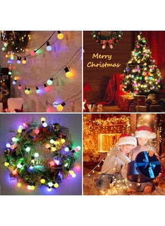 erorex Outdoor String Lights 5M Patio Lights With Dimmable 25 Globe Rgb Led Bulbs Usb Color Changing Hanging Lights With Smart App And Remote Control For Backyard Party Decor  - Image 5