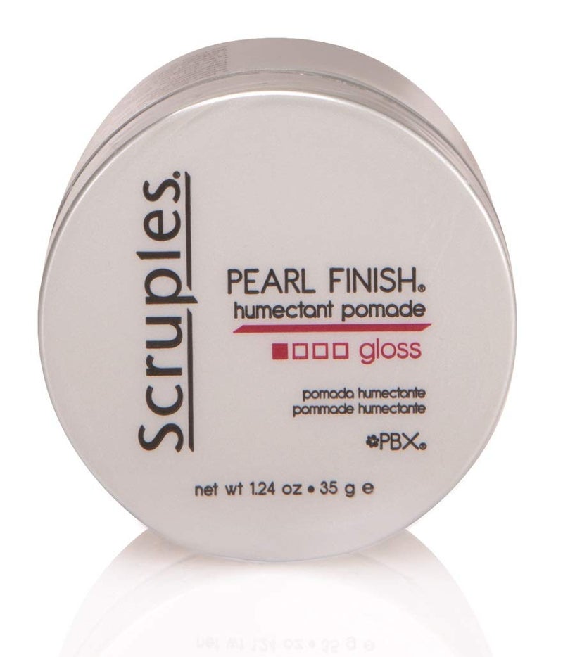 Scruples Pearl Finish Humectant Pomade  Flexible Hold Frizz Control Flyaway Tamer 2 oz