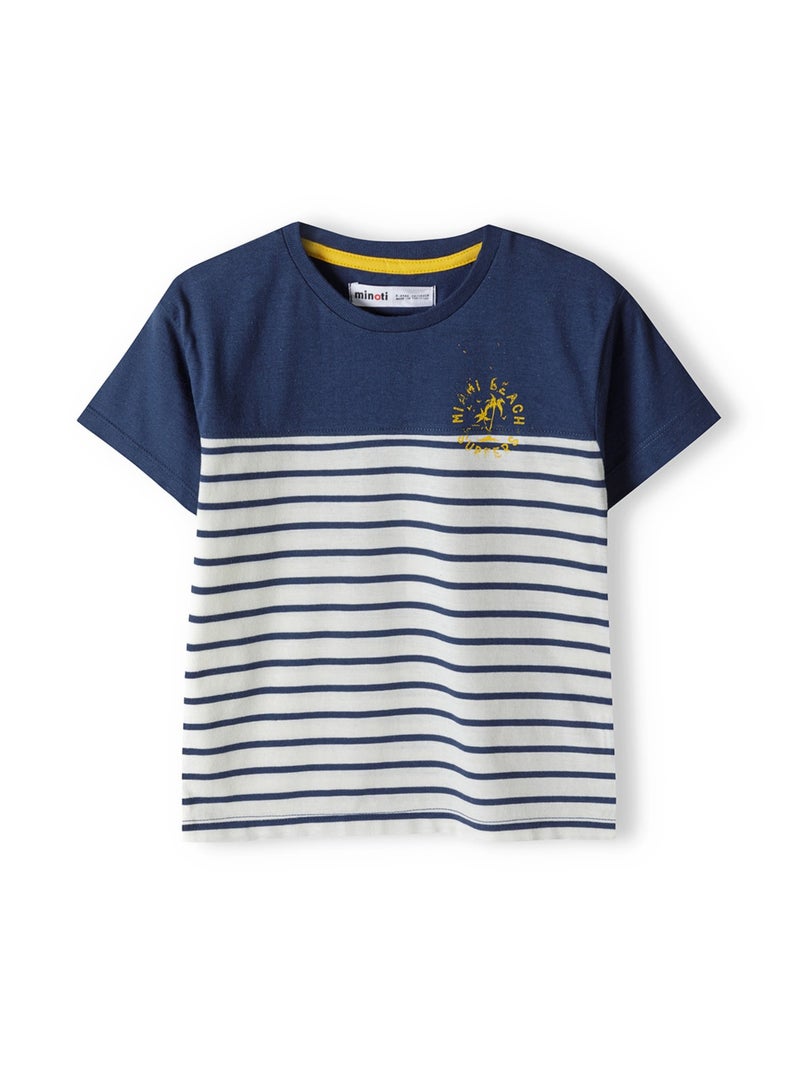 MINOTI Kids Boys' Summer 2-Piece Set with T-Shirt and Shorts  - Image 2