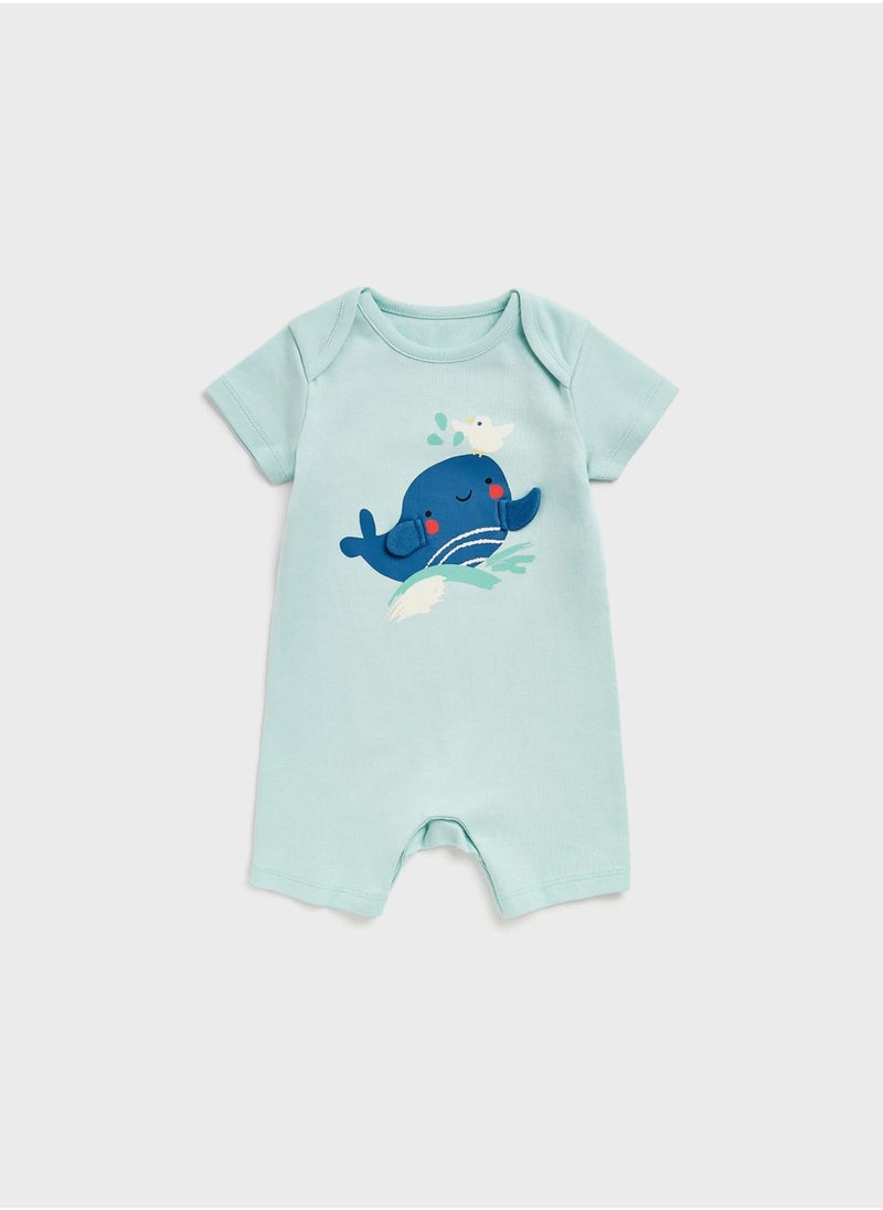 mothercare - Kids Graphic Romper - Image 1