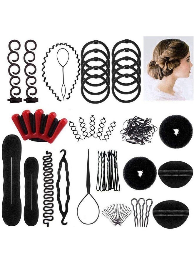 CestMall Winkeyes Hair Styling Set - DIY Hair Braiding Tool Kit with Hair Modelling Accessories for Simple and Fast Spiral Braids  - Image 1