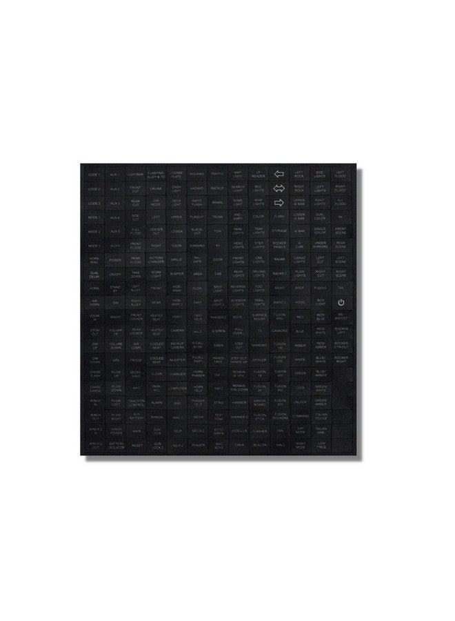 UBL Official Feniex Replacement Legend Stickers ; 4200 Mini And Typhoon - Image 3