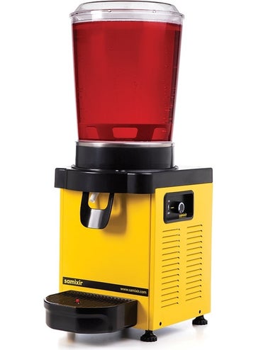 Eurofaz Samixir M10 Panoramic Analog 10 Lt Refrigerated Beverage Dispenser Machine M10-AY  - Image 2