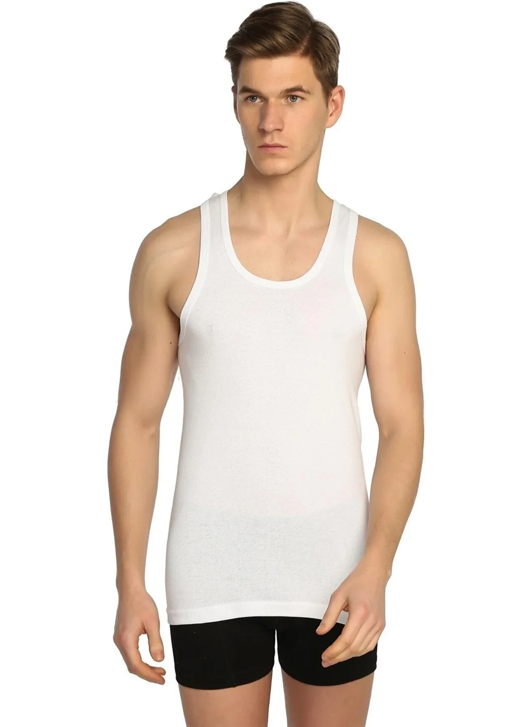 Seher Yıldızı Morning Star SER0058 / Morning Star Sports Undershirt (6 Pieces) | White