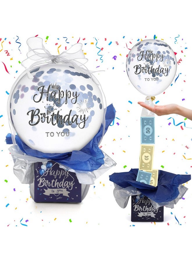 Sumind Pull Money Balloon Box for Cash Birthday Funny Money Balloon Surprise Kit Pull out Cash Holder Gift Box Birthday to You Surprise Gifts for Women Mother Girlfriend Wife(Novelty Style) - Image 1