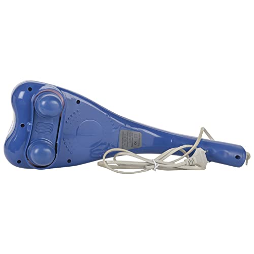 Veentus Body Massager Machine for Pain Relief | 2-Speed Corded Electric Handheld Massage Machine for Body Pain with Vibration, Magnetic & Infrared Therapy, Acupressure Body & Finger Care (White & Blue) - Image 5