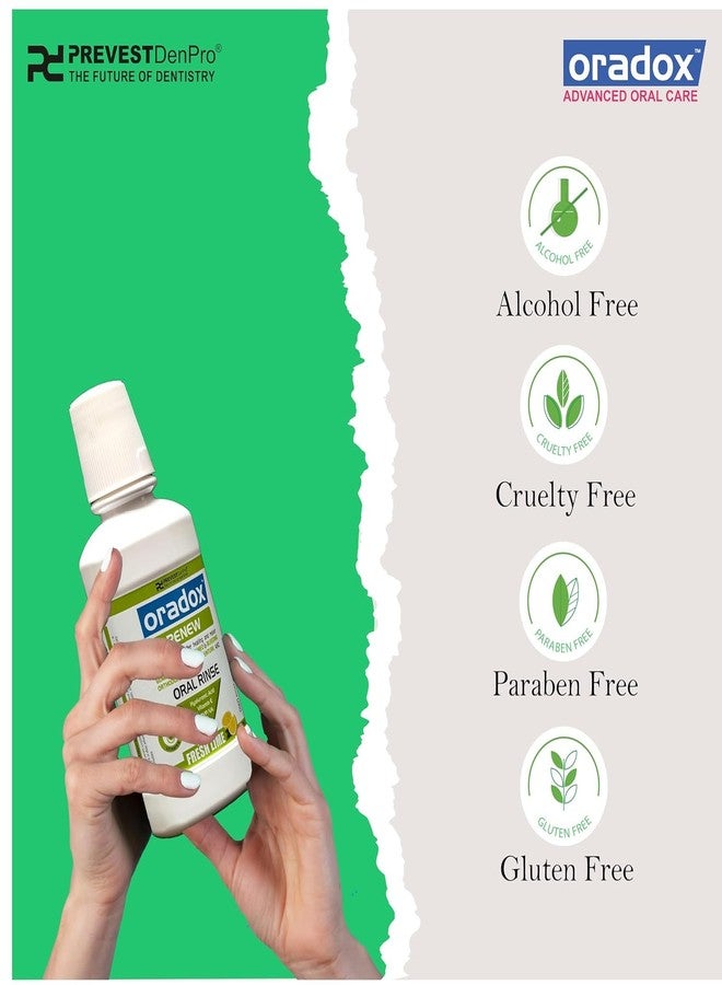 Oradox Renew Oral Rinse | Mouth Wash | Advanced Formula for Healing & Repair of Mouth Ulcers | Inflamed & Bleeding Gums | Gum recession | Denture & Orthodontic Abrasion | 100ML - Image 5